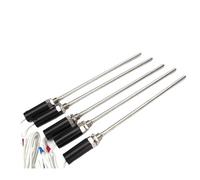 RISWEKFW Termopar Rosca de 200 mm M12 Tipo K PT100 Sensor de Temperatura Longitud 1/2/3/4/5 M 0-600 °C Tornillo Controlador de sonda(Type PT100 3M)