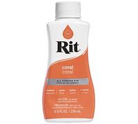 Rit Dye Liquid 8 Fluid oz Coral