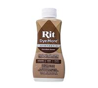 Rit DyeMore - Tinte de fibra líquida sintética de 7 onzas para ropa, decoración y manualidades, color marrón chocolate (paquete de 1)