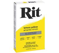 Rit - Tinte Multiusos en Polvo., Amarillo limón, 1 Pack