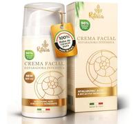 Ritalia Crema Baba de Caracol Facial Hidratante, Ácido Hialurónico 100 ml | Antiarrugas y antiedad para mujer y hombre, uso de día y de noche en cara, cuello y escote, con 97 % de origen natural