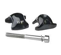Ritchey 41055467002 Abrazadera Rail Sillín, Negro, 7 x 9.6 mm