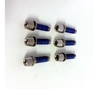 Ritchey - Kit de 6 Tornillos de Acero M4 para Potencia C220 Silver Adulto Unisex, Plata, Talla única