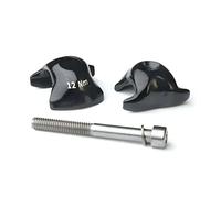 Ritchey S Italia Abrazadera Rail Sillín, Unisex, Negro, 8 x 8.5 mm