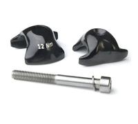 Ritchey Wcs Carbon 1-Bolt Rail Clamps Black 7Mm X 7Mm