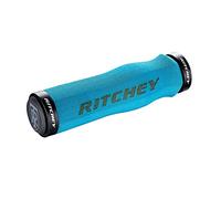 Ritchey WCS Locking Truegrip Empuñaduras de MTB, Hombre, Azul Turquesa, Talla Única