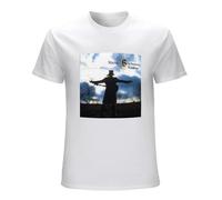 Ritchie Blackmore's Rainbow Men's T-Shirt Unisex White Cotton Hip Hop Print tee Shirts 3XL