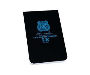 Rite in the Rain 3.25 X 5 LAW ENFORCEMENT NOTEBOOK - Thin Blue Line (1023)