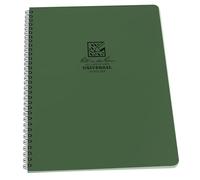 Rite in the Rain 973-MX CUADERNO CON ESPIRAL LATERAL, VERDE, 1 unidad, TAMAÑO: 8.75 "x 11" x .5", 84 páginas