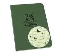 Rite in the Rain All-Weather Cuaderno de bolsillo, Resistente a la intemperie, Verde, 8,9 x 12,7 cm (3,5 x 5 pulgadas)