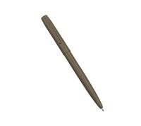 Rite in the Rain - Bolígrafo de metal negro para todo tipo de clima, tinta negra (n.º 97), color Tierra oscura plana 5.125 x 0.375 x 0.5