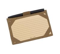 Rite in the Rain – Juego de tarjetas de índice 991T-KIT – funda Cordura, 100 tarjetas 3 x 5 pulgadas y bolígrafo, canela