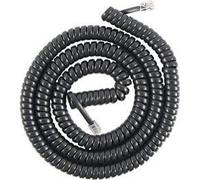 RiteAV - Cable de teléfono de bobina de 50 pies, color negro