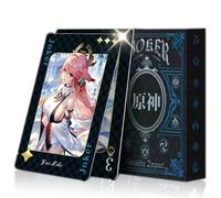 RiTeDei Im-Pact Poker Cards,54 Pieces/Box,Game Characters,Anime Secondary Card Booster,Playing Cards,Gold Stamped Playing Cards (YS)