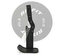 RitFit Barbell Jack - Barra de soporte de peso muerto con mango y base antideslizantes, capacidad de 660 libras, metal, acabado estándar