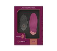 Ritual Huevo vibrador Sita – Control remoto, rotación de perlas, vibración – 1 ud