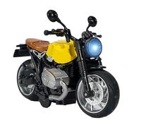 RiToEasysports 1:12 Escala Motor Ciclo Modelo Modelo de Tiro Back Race Bike con Luz y Sonido Coleccionables para Niños Niños (#2)