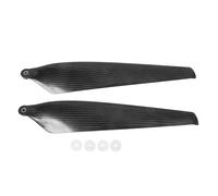 RiToEasysports 1 par de Agriculturas de la Hélice de Drones, 36190 Cuchillas Plegables de Fibras de Carbono con Cuchillas Individuales de 17.32 Pulgadas para el de Alimentación de Motor X9 Más (CCW)