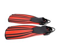 RiToEasysports 1 par de Aletas de Buceo, Aletas de Hoja Larga Ajustables de Caucho Termoplástico para Snorkel, Apnea y Natación para Hombres y Mujeres (XL)