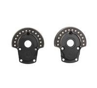 RiToEasysports 1 par de Cubiertas Diferenciales, Portal Exterior de Latón, Carcasa de Ejes Delanteros Aptos para Coche VP F10 Phoenix Bridge 1/10 RC