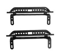 RiToEasysports 1 par de Estribos, Estribos Laterales de Carreras de Aleación de Metal, Accesorios de Placa de Pie Aptos para 1/10 RC Crawler