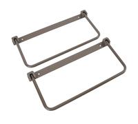 RiToEasysports 1 par de Zapatillas Plegable RV Rata MUNTA Medido Medido Estante de Almacenamiento de Aleación de Aluminio con Fijación de Tornillo para el Remolque de Viaje RV Organizador de Zapatos