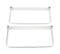 RiToEasysports 1 par de Zapatillas Plegable RV Rata MUNTA Medido Medido Estante de Almacenamiento de Aleación de Aluminio con Fijación de Tornillo para el Remolque de Viaje RV Organizador de Zapatos