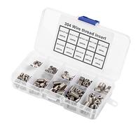RiToEasysports 150pcs M3-M8 Acero Inoxidable SS304 Insertos Roscados de Alambre en Espiral para una Mayor Vida útil, Uniformidad de Distribución de Carga y Eliminación de Desviación de Dientes,