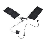 RiToEasysports 2 en 1 Almohadilla térmica eléctrica USB de 5 V para Espalda/Cintura/Abdomen/Hombros/Cuello Calentar y Mantener el Calor Equipos de Protección para Montañismo