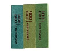 RiToEasysports 3 Borradores de traste de guitarra de computadora para eliminar el óxido y pulir el cuello, rectificado y material de goma, adecuados para diferentes mástiles de guitarra