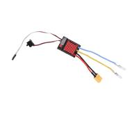 RiToEasysports 60A RC ESC, 320A Controlador de Velocidad Electrónico Cepillado Impermeable con 2A BEC y Conector XT60 para 1/10 1/12 SCX10 D90 RC Cars Crawlers