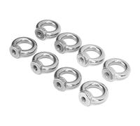 RiToEasysports 8 Tuercas de Ojo de Elevación de Acero Inoxidable para Uso Marino, Resistentes a la Corrosión, Alta Capacidad de Carga, Fácil Instalación para Yates, Barcos a Motor, Barcos de