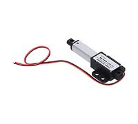 RiToEasysports Actuador Lineal Actuador de Movimiento Eléctrico de 12 V con de 1,18 Pulgadas para Robótica Automatización del Hogar Tubo de Aluminio Duradero Interruptor de Límite Incorporado (#2)