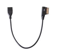 RiToEasysports Adaptador de Cable MP3 con Compatibilidad para MMI de 3ra Generación, Longitud del Cable de 27 Cm, para