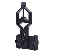 RiToEasysports Adaptador de Telescopio para Teléfono Móvil Soporte de Aleación de Aluminio y Plástico para Teléfono con Alcance Se Adapta a Teléfonos de 2,0 a 3,9 Pulgadas Oculares de 1,0 a 1,9