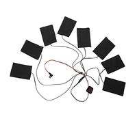 RiToEasysports Almohadilla térmica eléctrica 8 en 1USB, Almohadillas térmicas de Fibra metálica para calefacción de Espalda/Cintura/Abdomen/Hombros/Cuello esquí