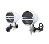 RiToEasysports Altavoz para Motocicleta ATV, Estéreo de Manillar Impermeable Adecuado para Motocicletas con Diámetro de Manillar de 22-30MM