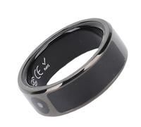 RiToEasysports Anillo Inteligente con Rastreador de Actividad Física para Mujeres y Hombres, con Pantalla a Color y Múltiples Modos Deportivos para Monitorear la (Tamaño 12 (ID 21,4 mm/0,84 pulg. C