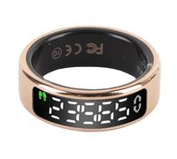 RiToEasysports Anillo Inteligente, Pantalla Táctil Multifuncional, Rastreador de Actividad Física Resistente Al Agua hasta 50M con Monitoreo en Tiempo Real para (Tamaño 12 (ID 21,4 mm/0,84 pulg. C