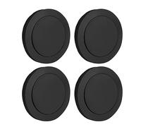 RiToEasysports Anillos de Espuma de Altavoz de 4 Piezas Bass Blocker Aislador de Algodón para Puerta del Automóvil de Sonido Mejorada Instalación Fácil Vibración Reducida