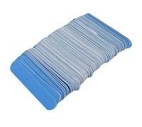 RiToEasysports Archivo de Pulido para Uñas Más Saludables, Herramienta de Manicura de Doble Cara de 100 Piezas para la Casa y el Uso de la Sala de Estar (BLUE)