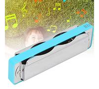 RiToEasysports Armónica de 10 agujeros Blues Bb Key Harp Instrumento musical para ejercicios principiantes, pronunciación sensible, tornillos de acero inoxidable, azul (BLUE)