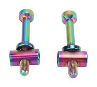 RiToEasysports Asiento de bicicleta después de la fijación de un proceso de fabricación avanzado para tornillo de poste de reemplazo de bicicleta (brillante; 3x2,6 mm)