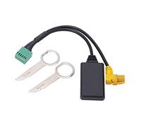 RiToEasysports Audio Inalámbrico MMI 3G AMI AUX Cable Adaptador para S5, Conexión 5.0 para el Juego de Altavoces de Automóviles, Adecuado para Entusiastas