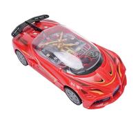 RiToEasysports Auto Eléctrico Toy Kids Racing Car with Light Up Música Diseño de Reloj Universal para Niños Experiencia de Carreras Emocionante Fun Educativa