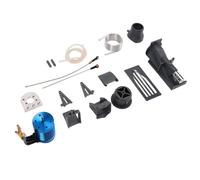 RiToEasysports Barco RC Propulsor 540 Motor Brushless Aleación de Aluminio | Hélice Propulsora Subacuática para Conversión de Modelo de Barco, Casquillo de Cojinete de Cobre y Plástico, Bomba de