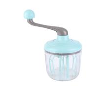 RiToEasysports Batidor de Huevos Manual, Mezclador de Crema con Manivela, Herramienta de Mezcla Eficiente para Hornear Crema, Batidos, Hogar, 11,5 X 23 Cm