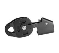 RiToEasysports Bloque de Polea de Cuerda Giratoria de Rescate de Rescate Bloque de Polea Giratoria de Resistencia de 25KN con Dientes Antideslizantes para Levantar la Cuerda de Al Aire Libre 8-12 Mm