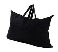 RiToEasysports Bolsa lona gruesa negra, gran capacidad y peso ligero, funda para revistas cartón, 97 x 66 cm, for artistas, diseñadores, mapas y documentos profesionales