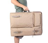 RiToEasysports Bolsa multifuncional para suministros de arte 4K para herramientas de pintura, protección gruesa resistente al desgaste, bolsillo de almacenamiento grande para bocetos, cómoda correa de